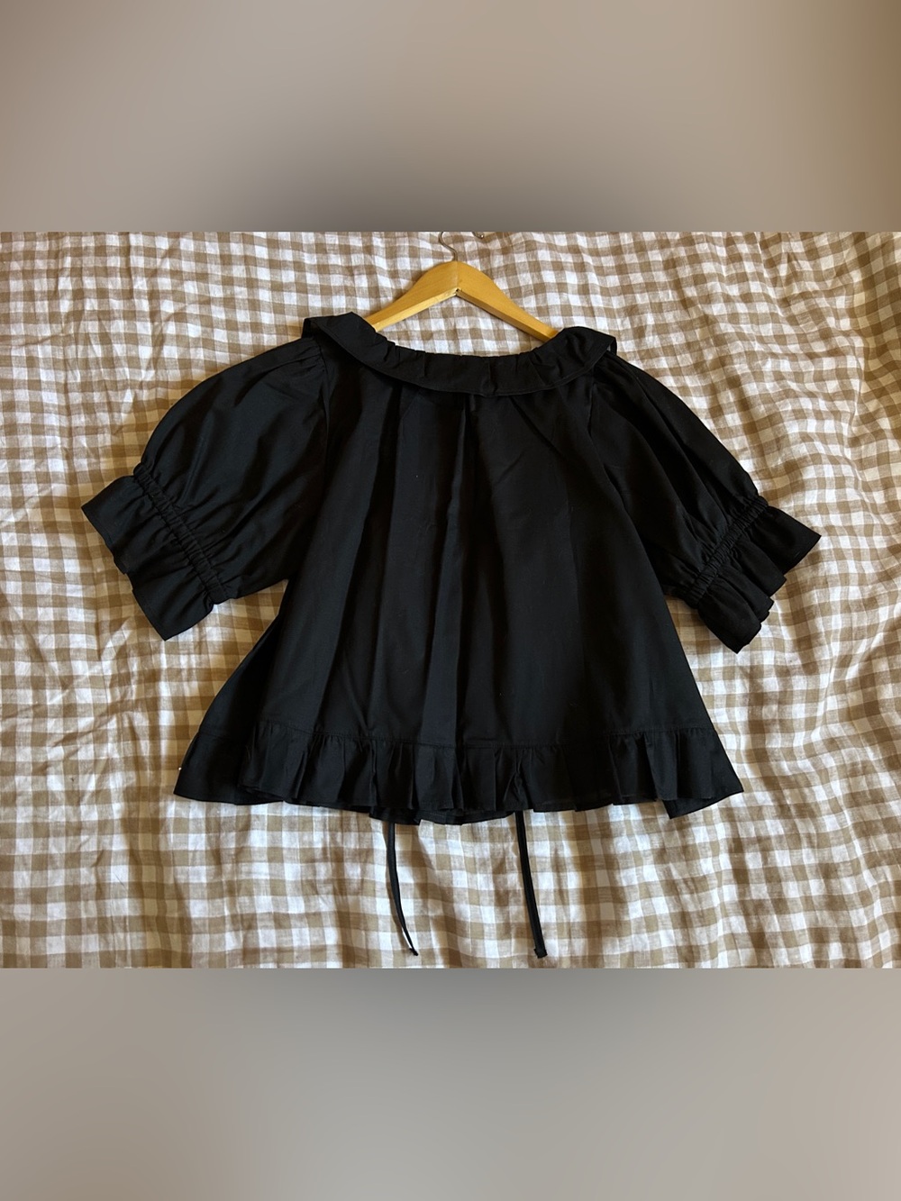 Black harly jae doll Blouse - Picture 3 of 5